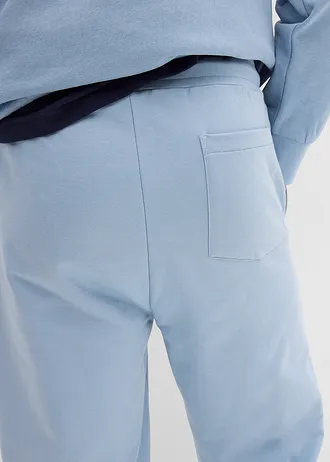 Pantaloni de jogging din bumbac organic 100% • bleu • magazin bonprix