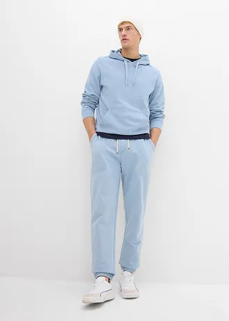Joggingbroek van puur biologisch katoen, Kleur: lichtblauw