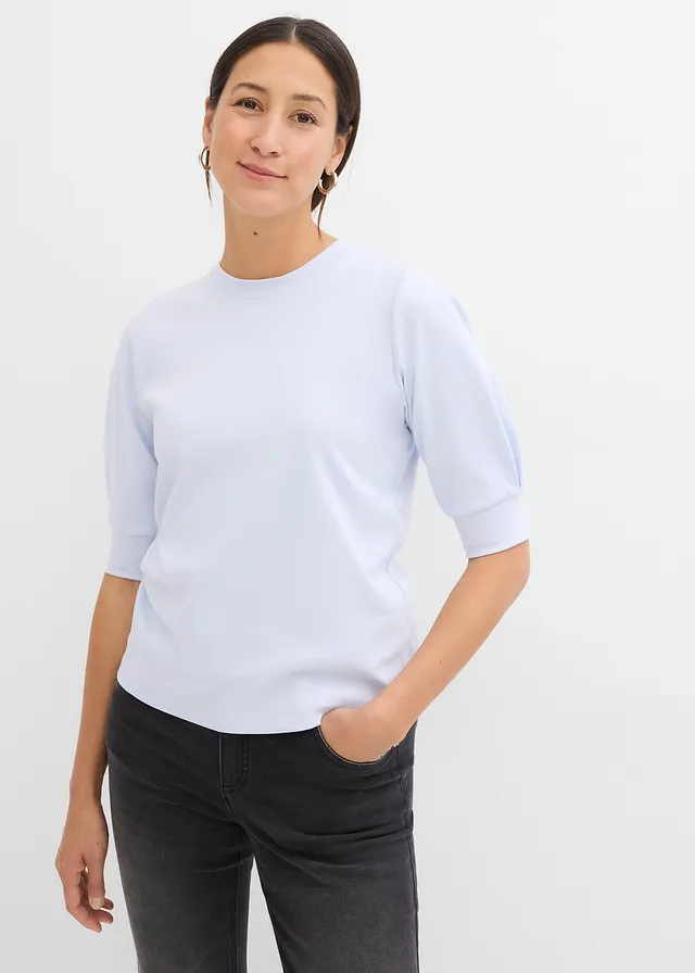 Sweat 100% coton • bleu tendre • product-page.page-title-suffix