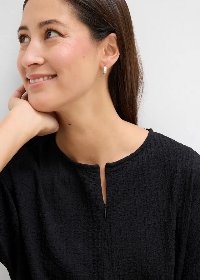 Oversized shirt • zwart • product-page.page-title-suffix