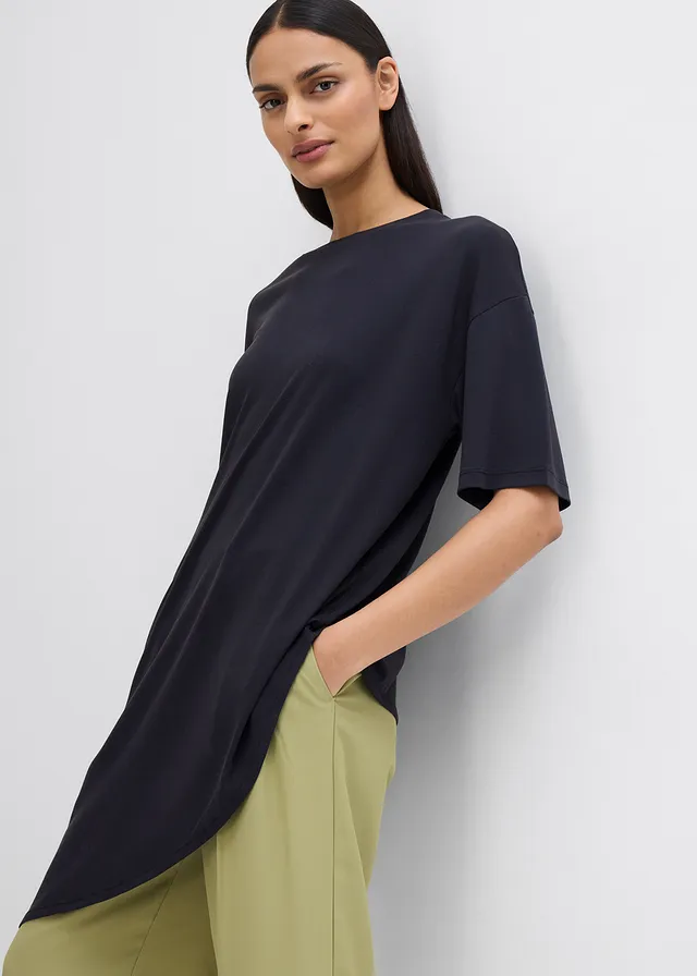 Shirt in een zachte modalmix • zwart • product-page.page-title-suffix
