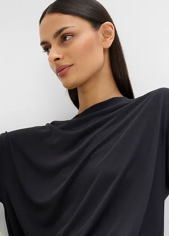 Bluză din amestec moale de modal • negru • magazin bonprix