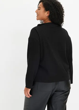 Sweater, Kleur: zwart