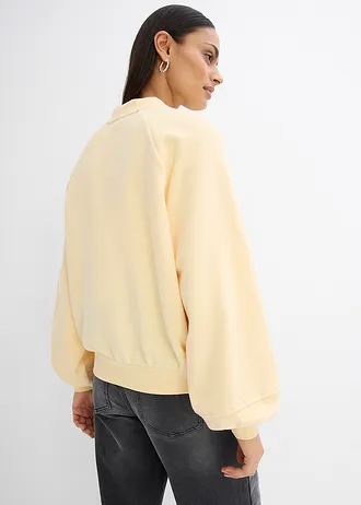 Bomber met ballonmouwen • lichtgeel • bonprix online shop