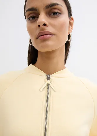 Blouson à manches ballon • jaune clair • Boutique bonprix