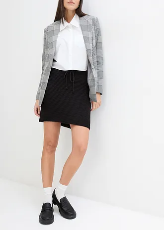 Minirok van kant, gevoerd • zwart • bonprix online shop