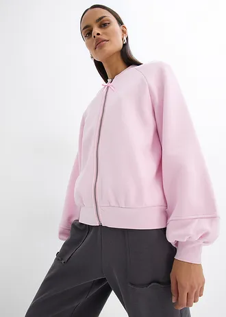 Blouson à manches ballon • mauve poudré • Boutique bonprix