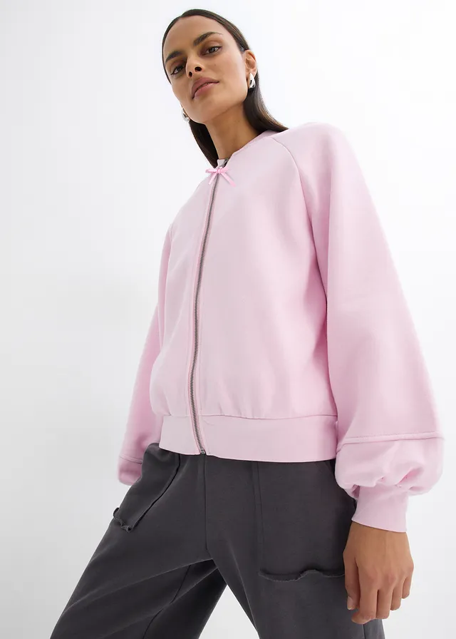 Blouson à manches ballon • mauve poudré • product-page.page-title-suffix