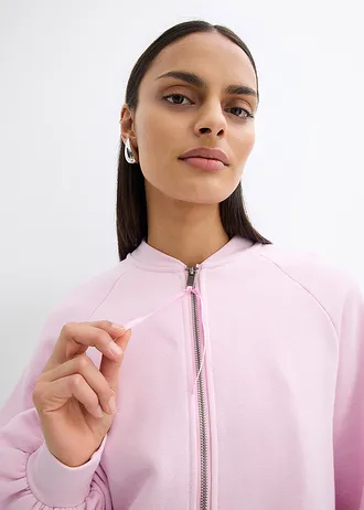 Blouson à manches ballon • mauve poudré • Boutique bonprix