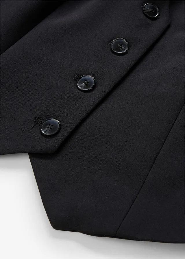 Korte gilet • zwart • product-page.page-title-suffix