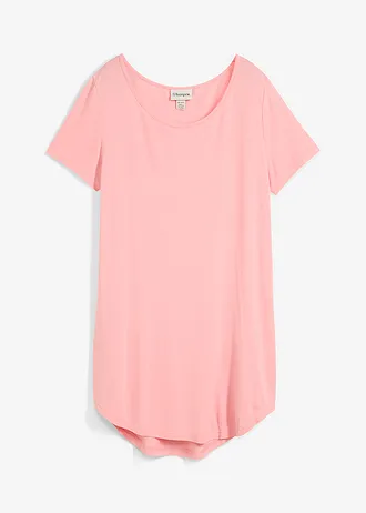 Longshirt, korte mouw, Kleur: soft roze