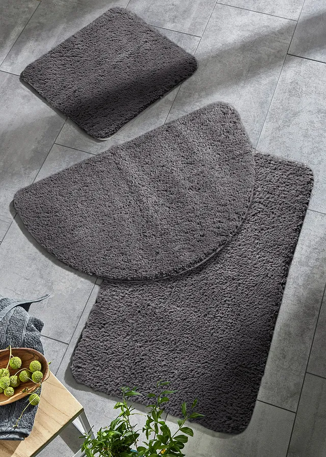 Tapis de bain tufté uni et haut • anthracite • product-page.page-title-suffix