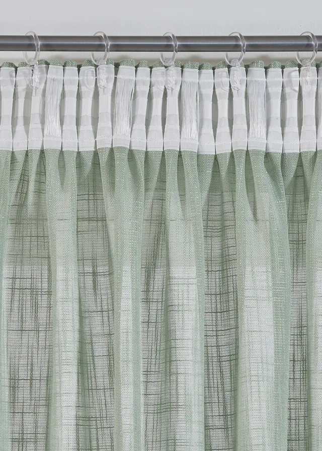 Lot de 2 rideaux texturés • vert tendre • product-page.page-title-suffix