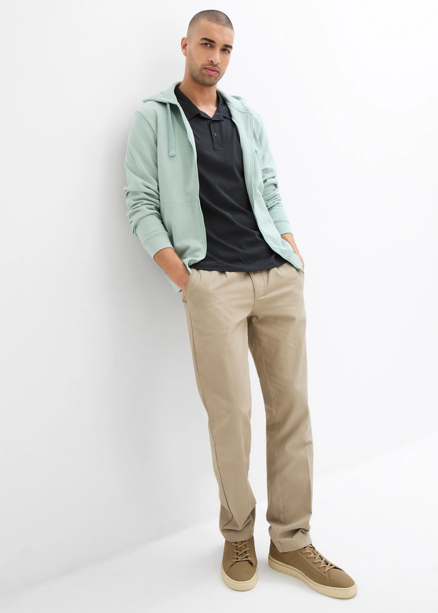 Pólo tričko z čisté organické bavlny • černá • bonprix obchod