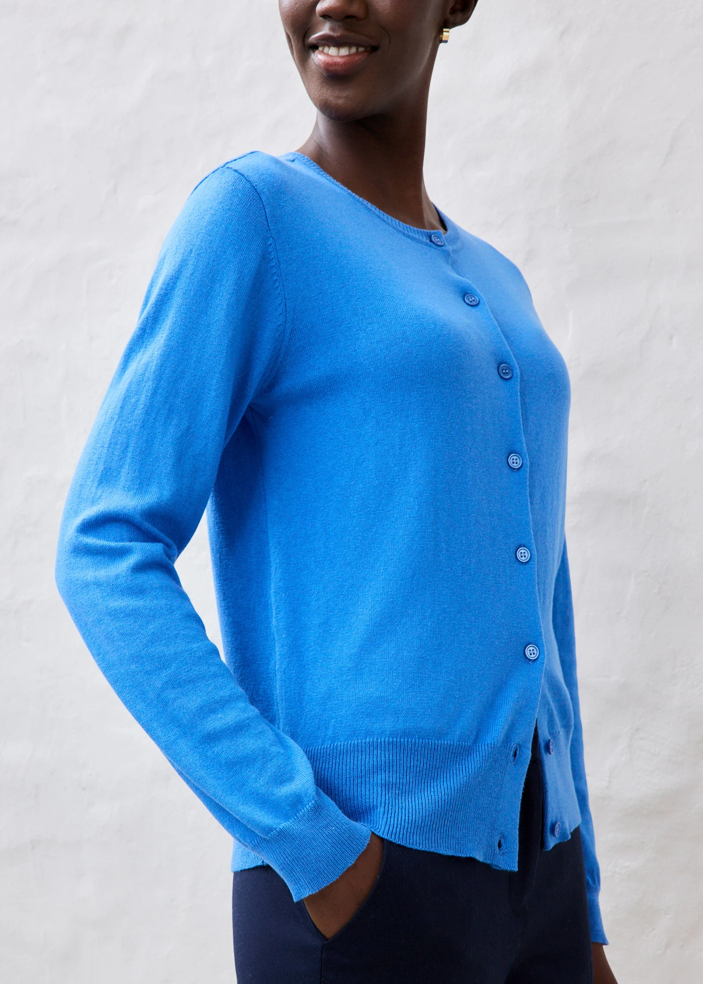 Vest met zijde • gletsjerblauw • bonprix online shop