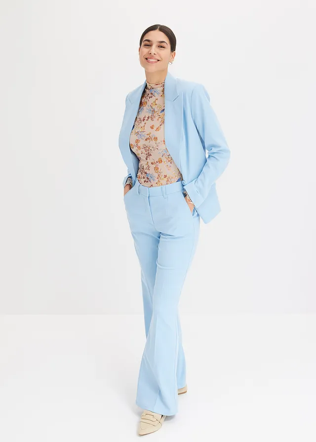 Pantalon à taille élastiquée • bleu clair • product-page.page-title-suffix