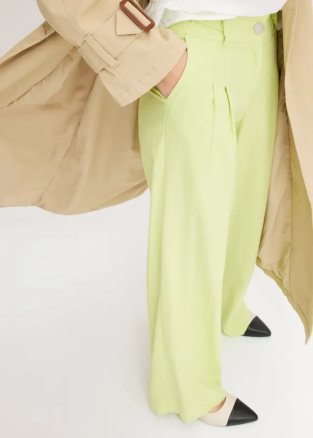 Pantalon palazzo léger • vert menthe • product-page.page-title-suffix