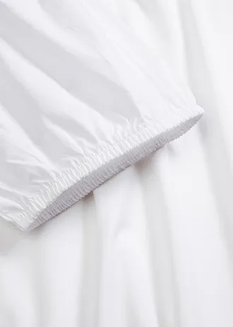 Shirt met ballonmouwen • wit • bonprix online shop