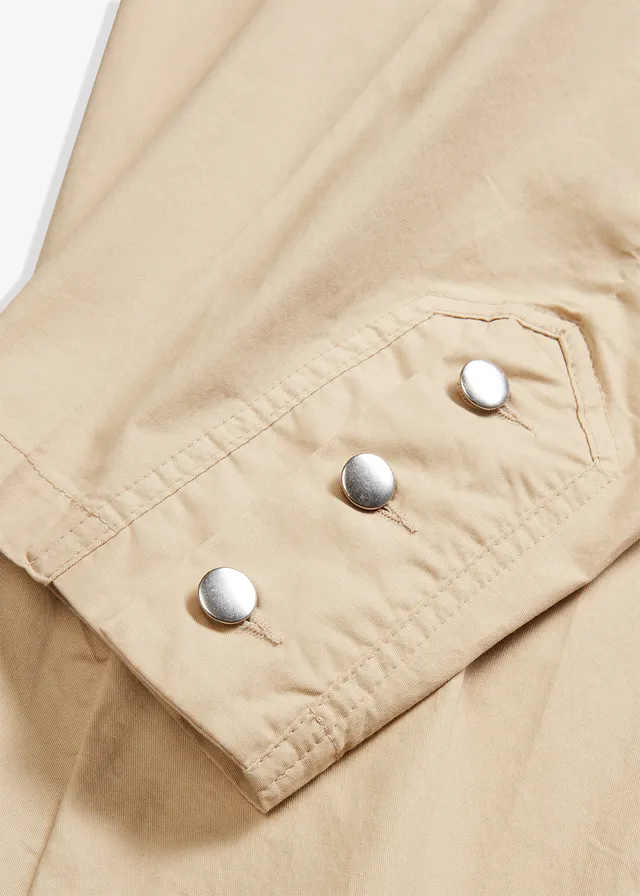 Cargo broek van katoen-stretch • groenbeige • product-page.page-title-suffix