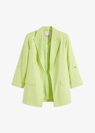 Linnen blazer • mintgroen • bonprix online shop