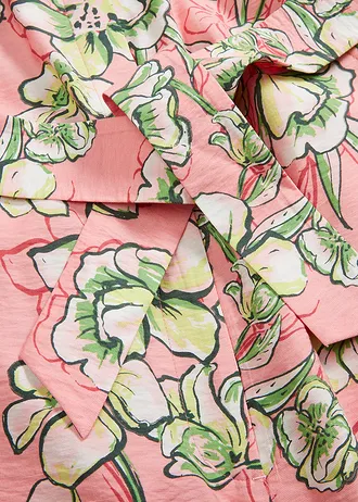 Jumpsuit van vloeiende viscosemix • soft roze gedessineerd • bonprix online shop