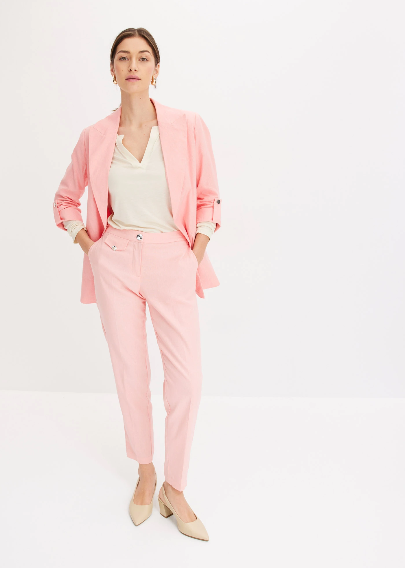 7/8 broek • soft roze • bonprix online shop