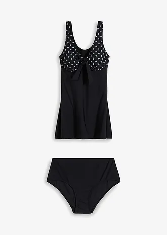 Lange tankini (2-dlg. set) • zwart • bonprix online shop