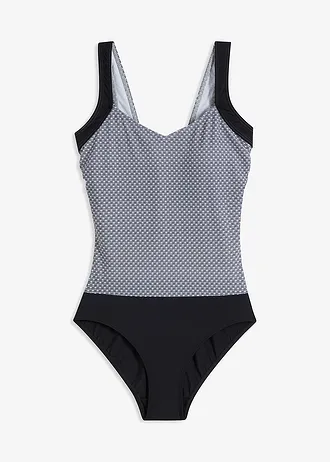 Badpak • zwart-grijs • bonprix online shop