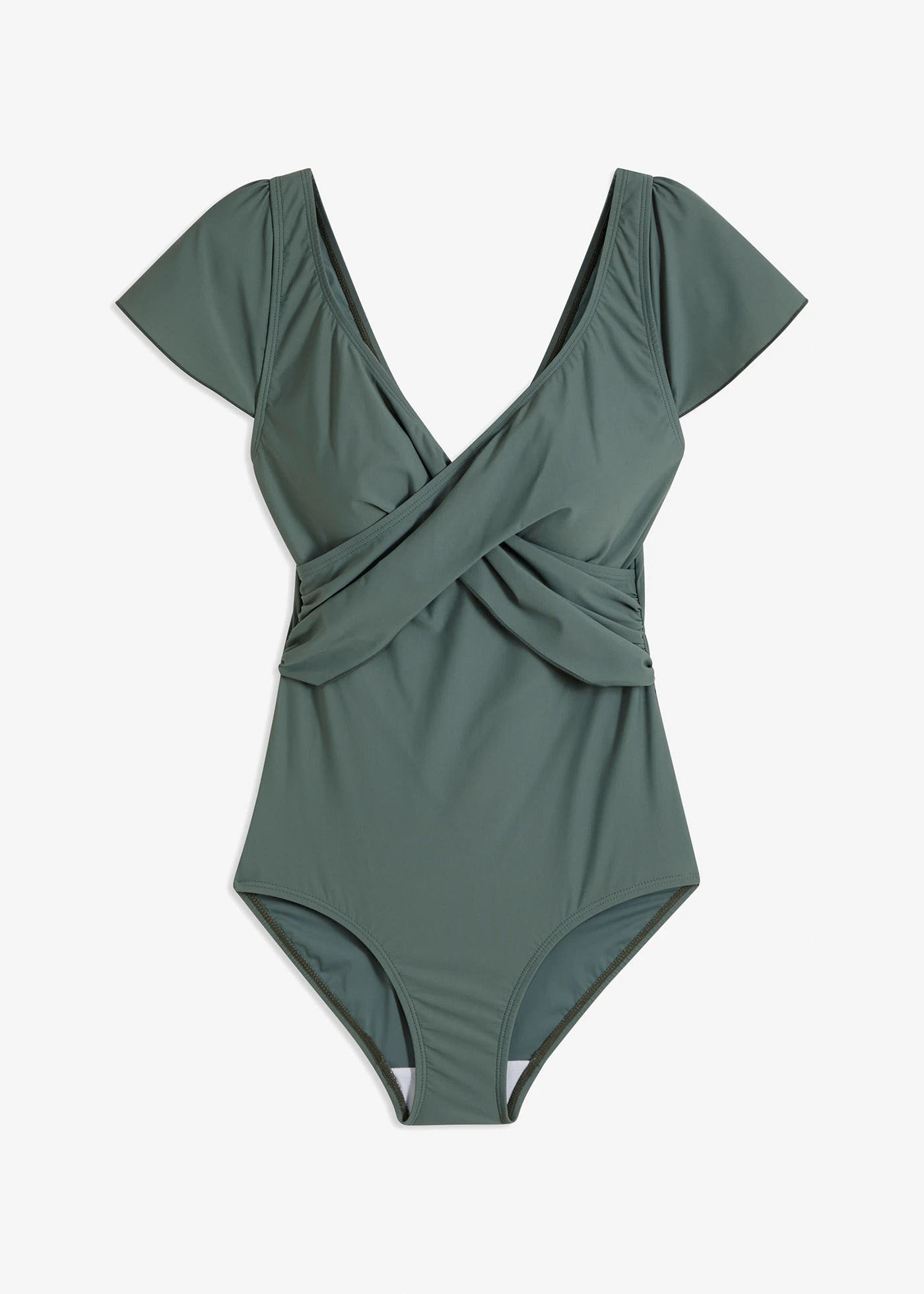 Maillot 1 pièce sculptant • vert eucalyptus • product-page.page-title-suffix