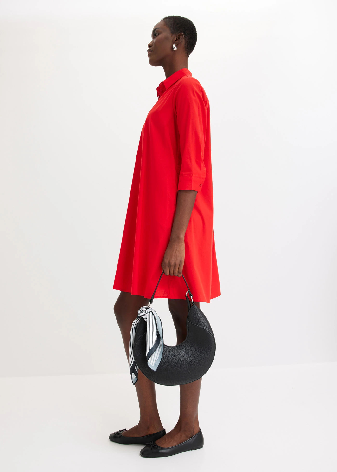 Robe-chemise • fraise • Boutique bonprix