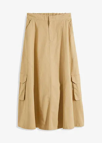 Jupe cargo 100% coton