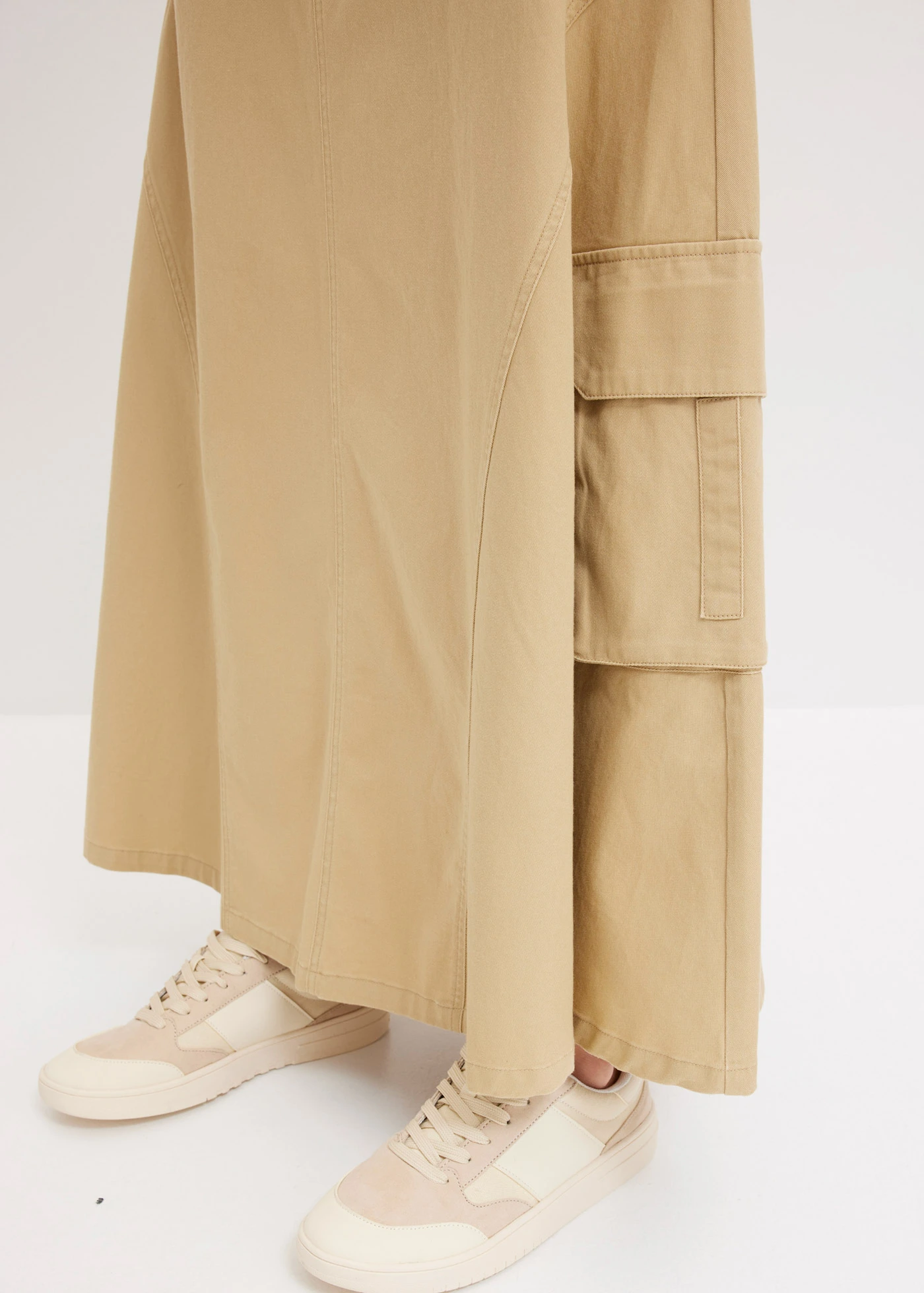 Cargo rok • groenbeige • bonprix online shop