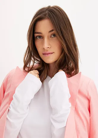 Off shoulder shirt met rimpels • wit • bonprix online shop