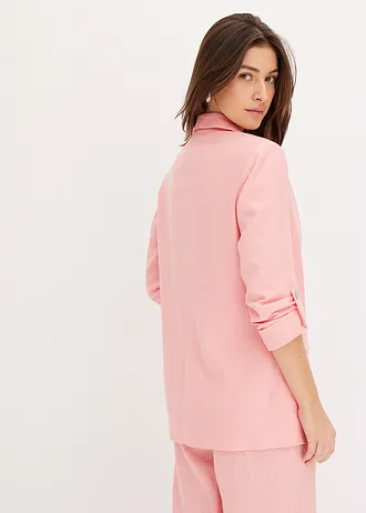 Sacou din mix cu in • roz soft • magazin bonprix