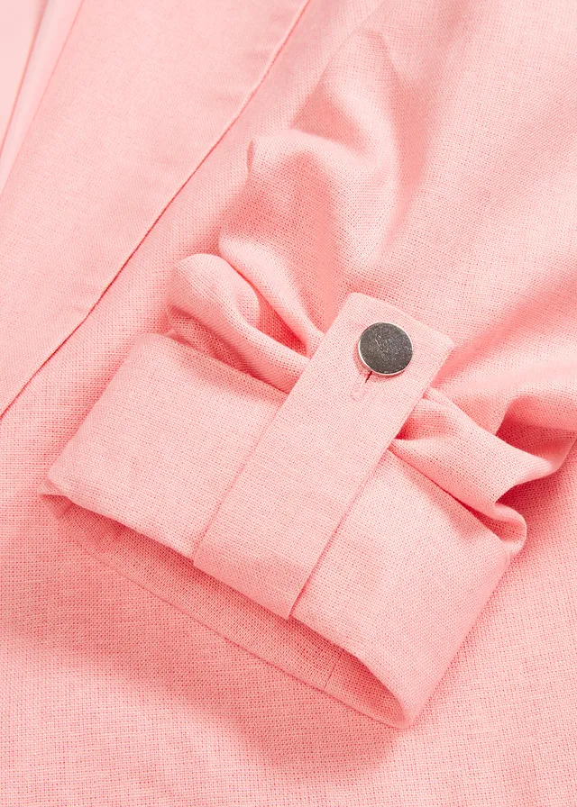 Blazer van een linnenmix • soft roze • product-page.page-title-suffix