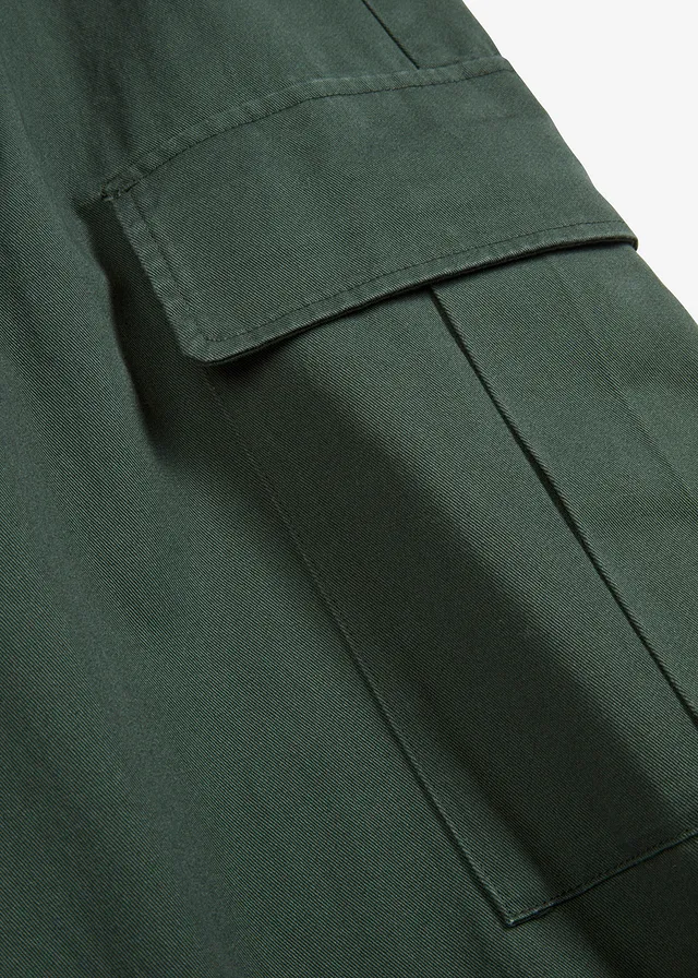 Pantalon cargo 100% coton • vert feuille • product-page.page-title-suffix
