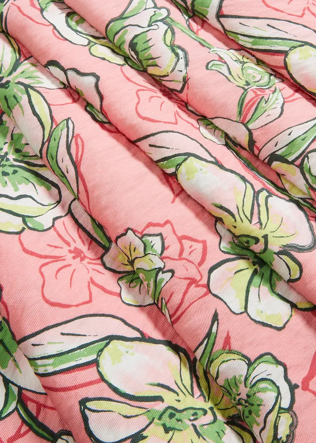 Midi rok van een soepele viscosemix • soft roze • product-page.page-title-suffix