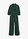 Overal ve stylu Utility, s nabíranými rukávy, barva: šedozelená