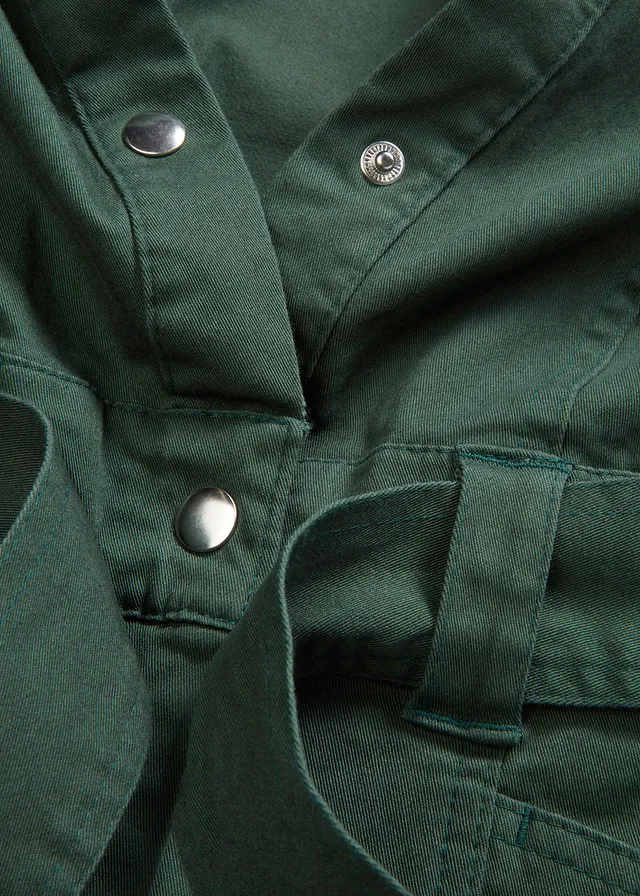 Jumpsuit met pofmouwen • schaduwgroen • product-page.page-title-suffix