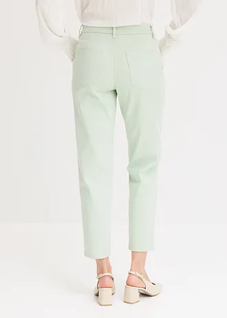 Stretch broek • lichtrietgroen used • bonprix online shop