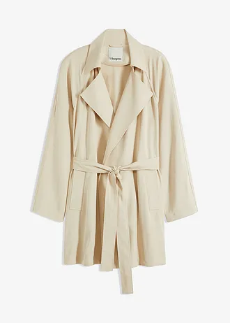 korte trenchcoat • lichtsand • bonprix online shop