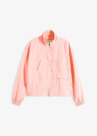 Korte jas met koordje in de taille, Kleur: soft roze