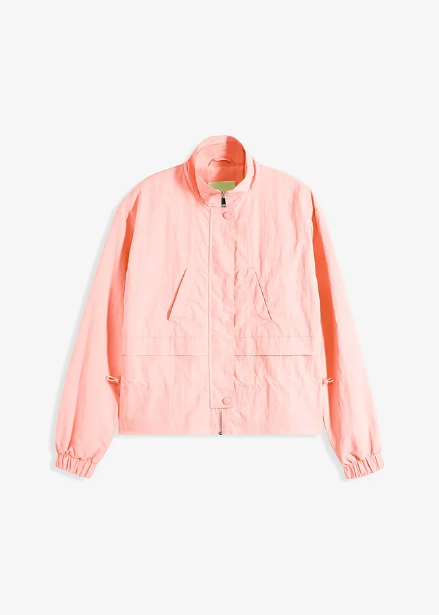 Veste courte à taille resserrable
