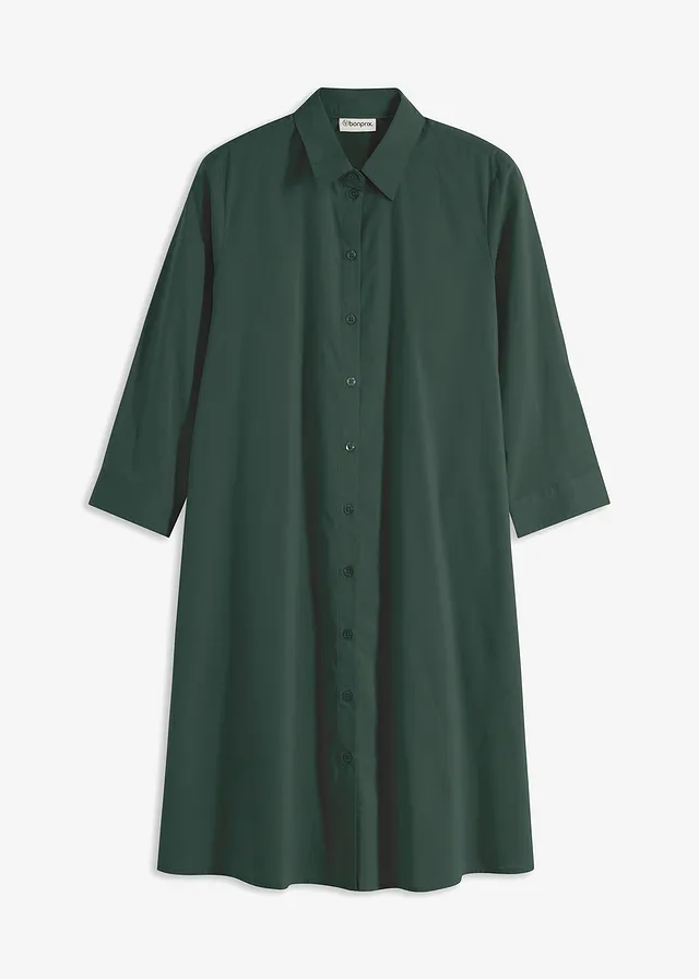 Rochie-cămașă cu bumbac