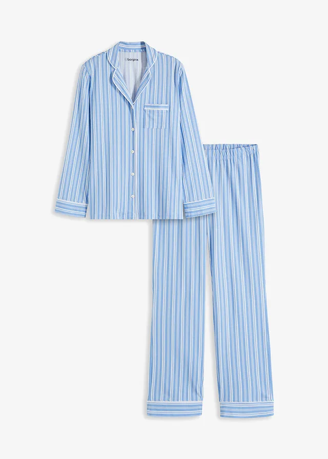 Pijama cu bandă de nasturi