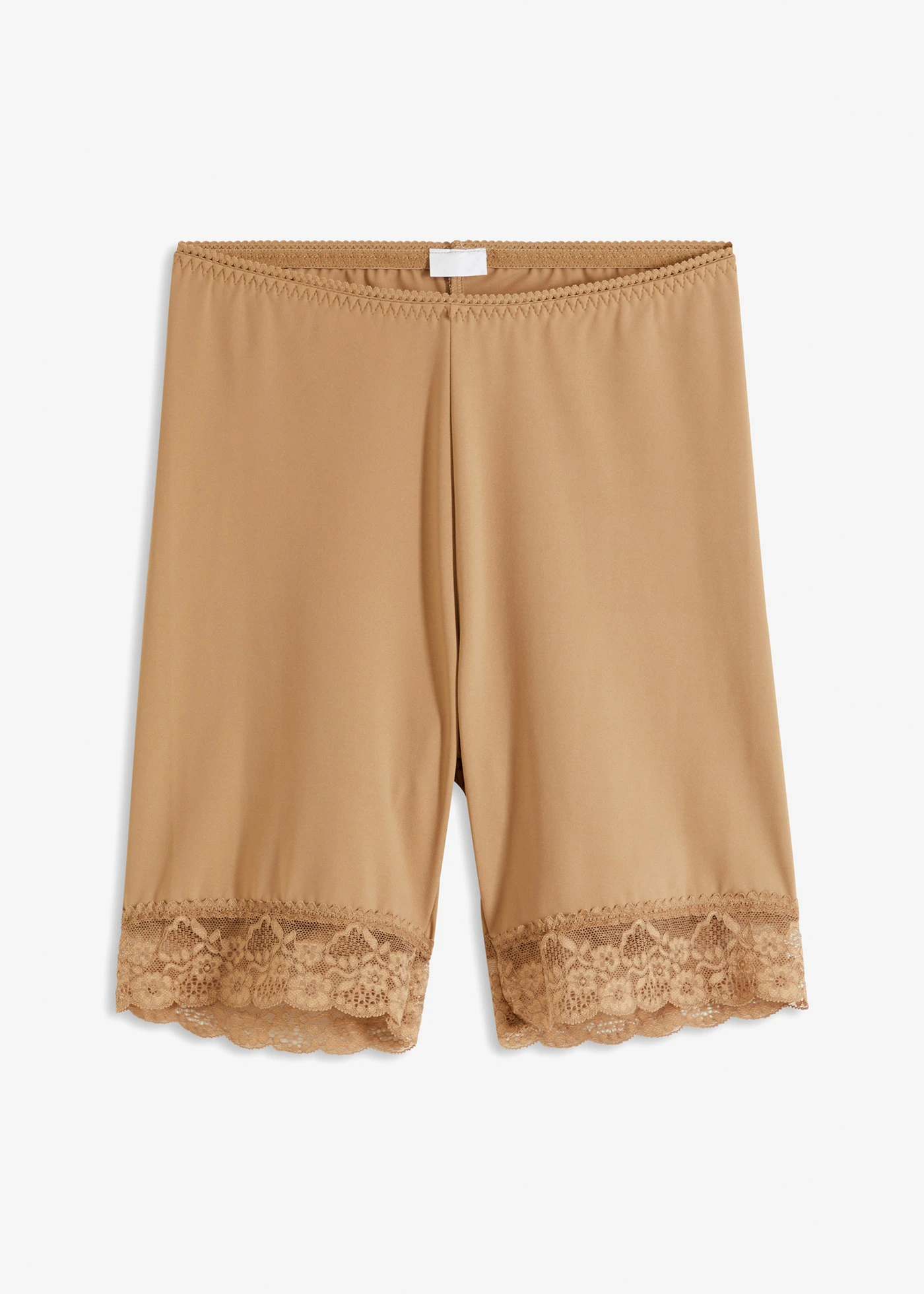 Biker short tegen schurende dijen van verkoelend polyamide • donkerbeige • bonprix online shop