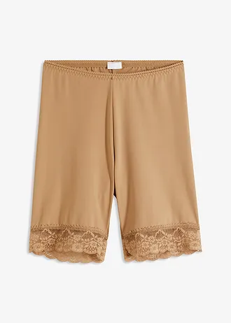 Cycliste anti-frottement en matière rafraîchissante, Couleur: beige foncé