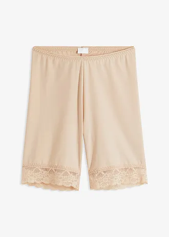 Anti-schurende biker short met verkoelend materiaal • krijtbeige • bonprix online shop