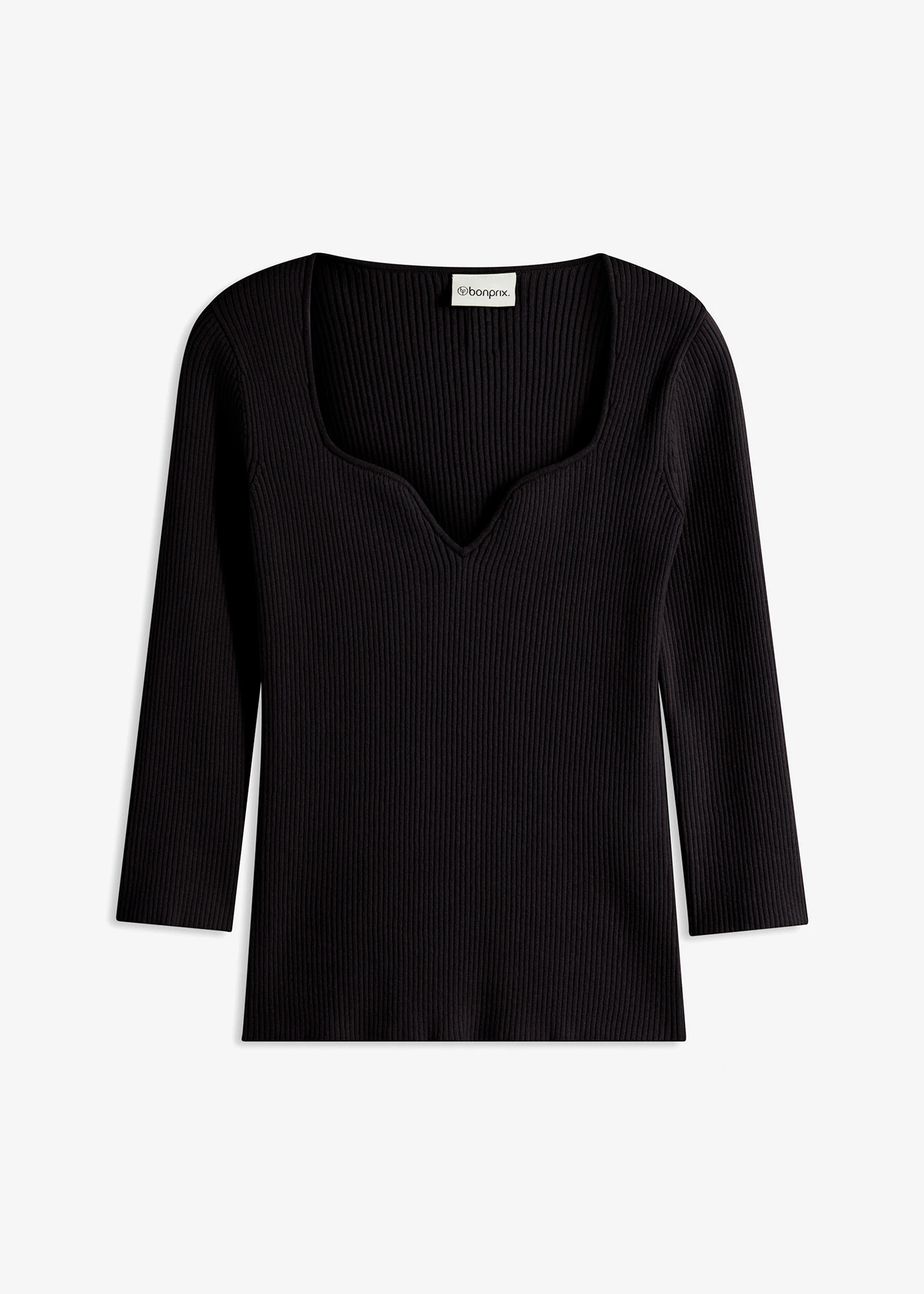 Fijn gebreide trui • zwart • bonprix online shop