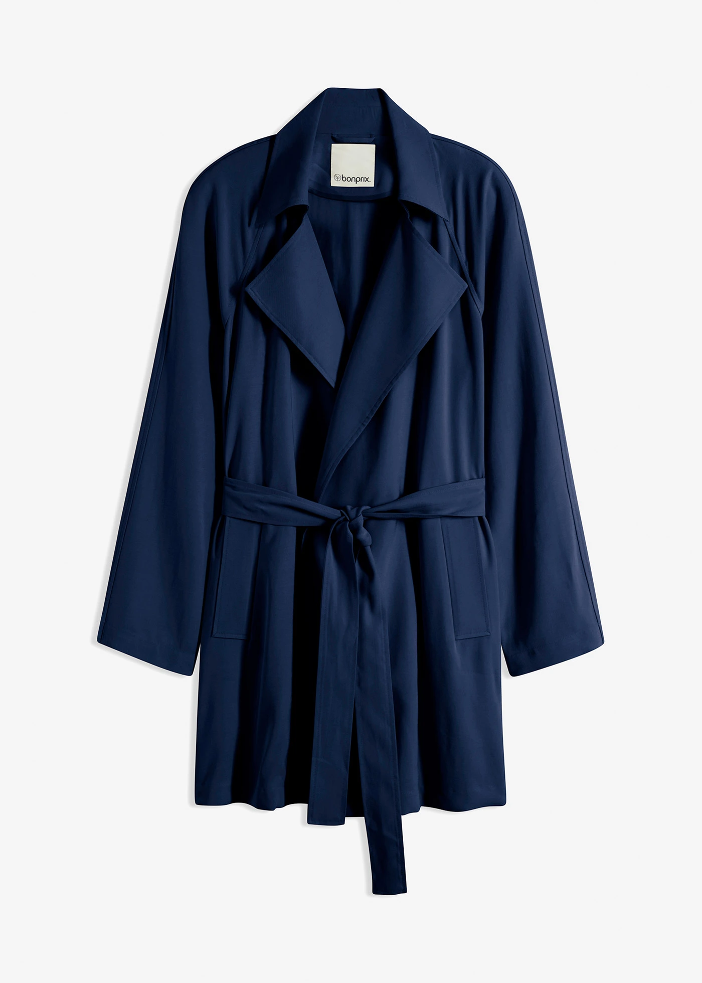 korte trenchcoat • donkerblauw • bonprix online shop